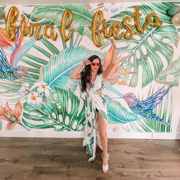 Beach Sun Dress with Two Slits - Picture 2 of 4